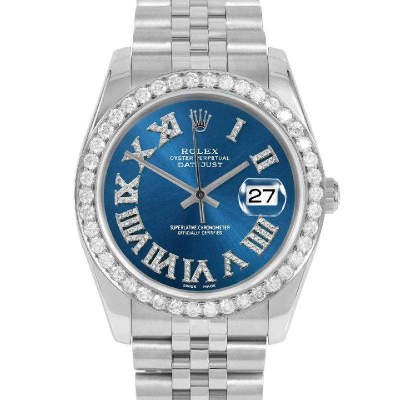 Rolex Datejust 36mm | 116234-BLU-FDR-25CT-JBL