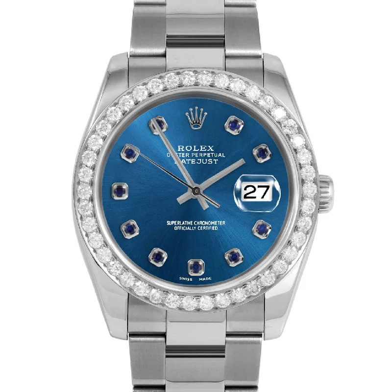 Rolex Datejust 36mm | 116234-BLU-SPH-AM-25CT-OYS