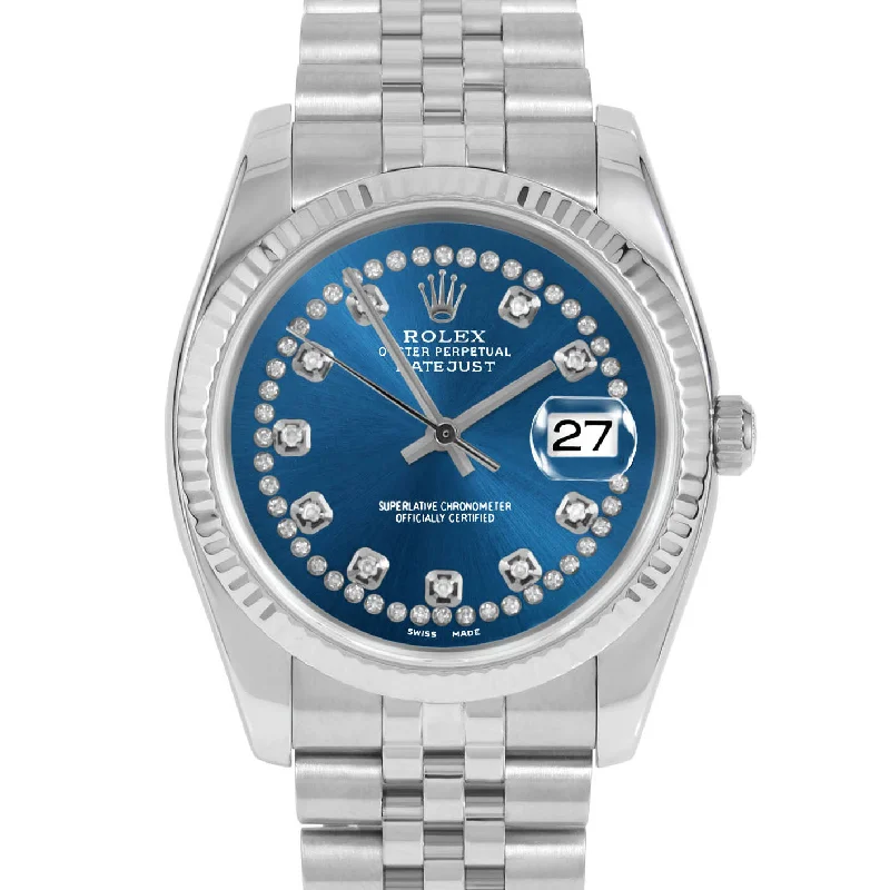 Rolex Datejust 36mm | 116234-BLU-STRD-FLT-JBL