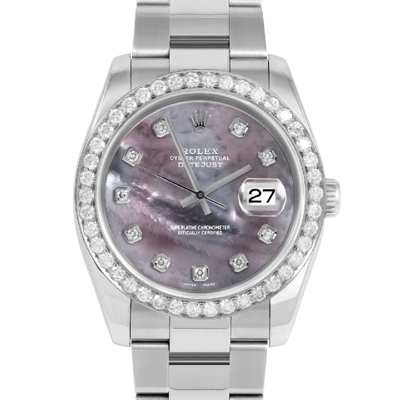 Rolex Datejust 36mm | 116234-BMOP-DIA-AM-25CT-OYS