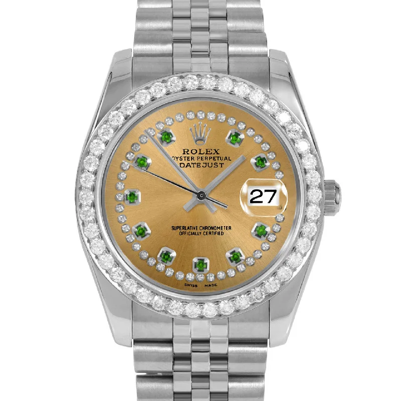 Rolex Datejust 36mm | 116234-CHM-STRE-25CT-JBL