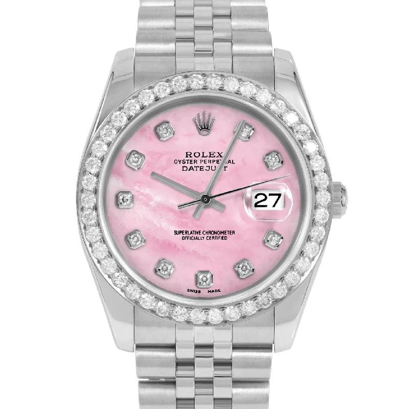 Rolex Datejust 36mm | 116234-PMOP-DIA-AM-25CT-JBL