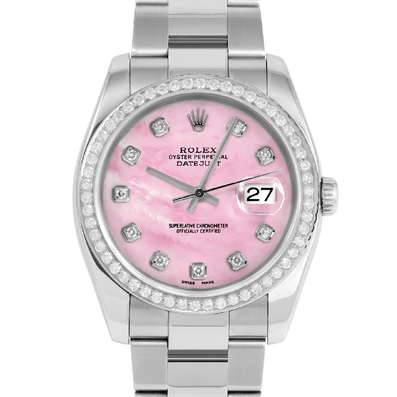 Rolex Datejust 36mm | 116234-PMOP-DIA-AM-BDS-OYS