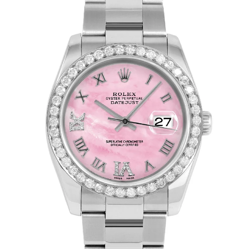 Rolex Datejust 36mm | 116234-PMOP-RDR69-25CT-OYS