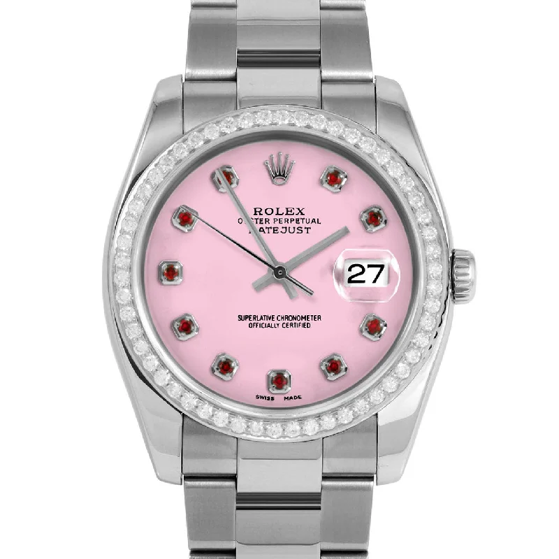 Rolex Datejust 36mm | 116234-PNK-RBY-AM-BDS-OYS