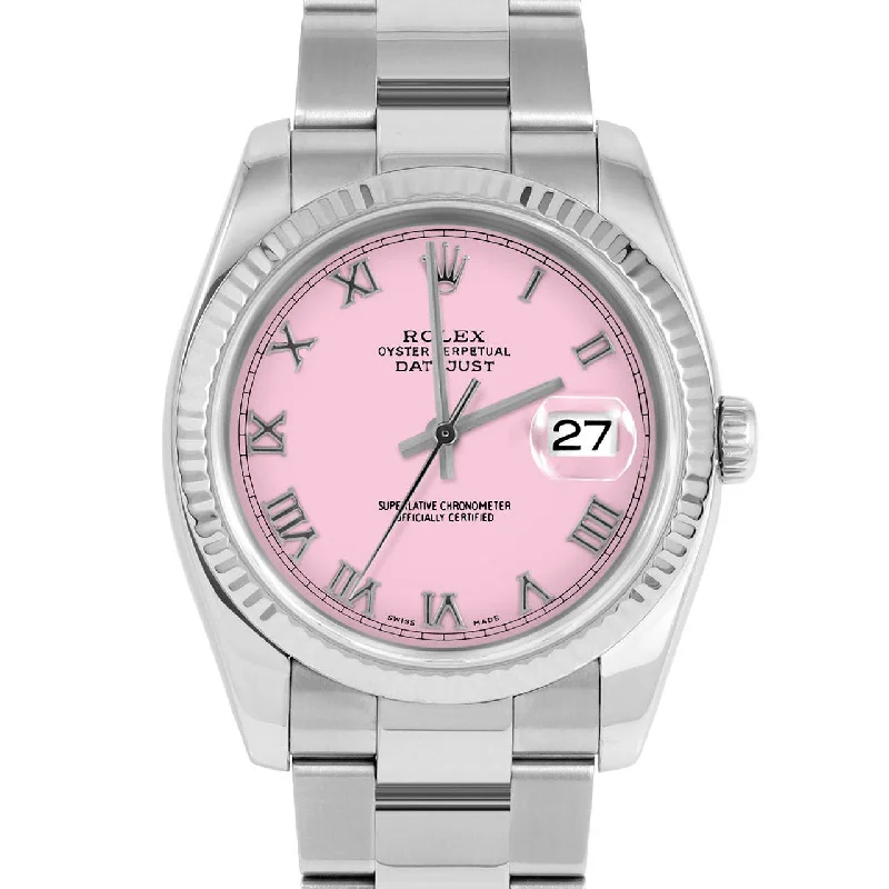 Rolex Datejust 36mm | 116234-PNK-ROM-FLT-OYS