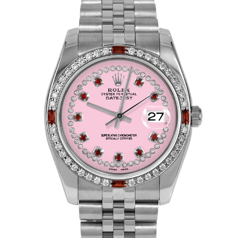 Rolex Datejust 36mm | 116234-PNK-STRR-4RBY-JBL