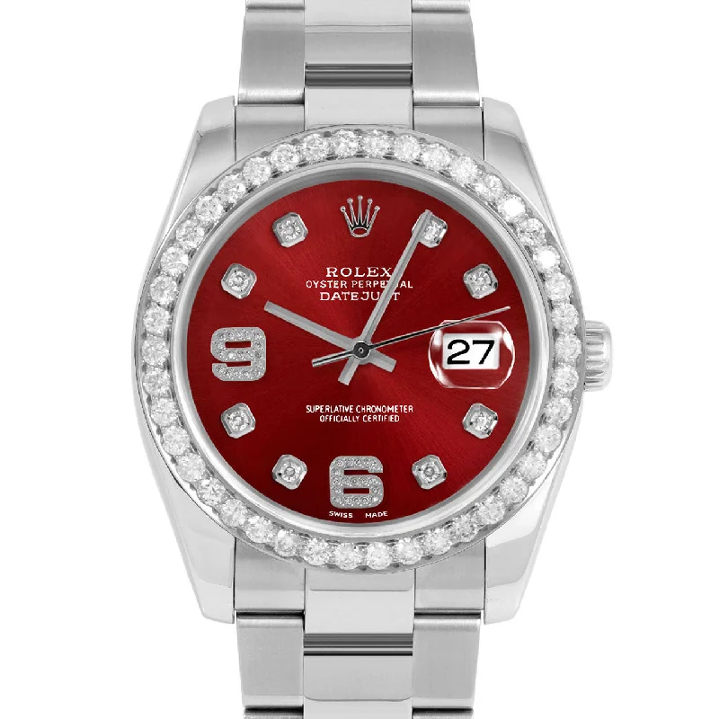 Rolex Datejust 36mm | 116234-RED-8DA69-25CT-OYS