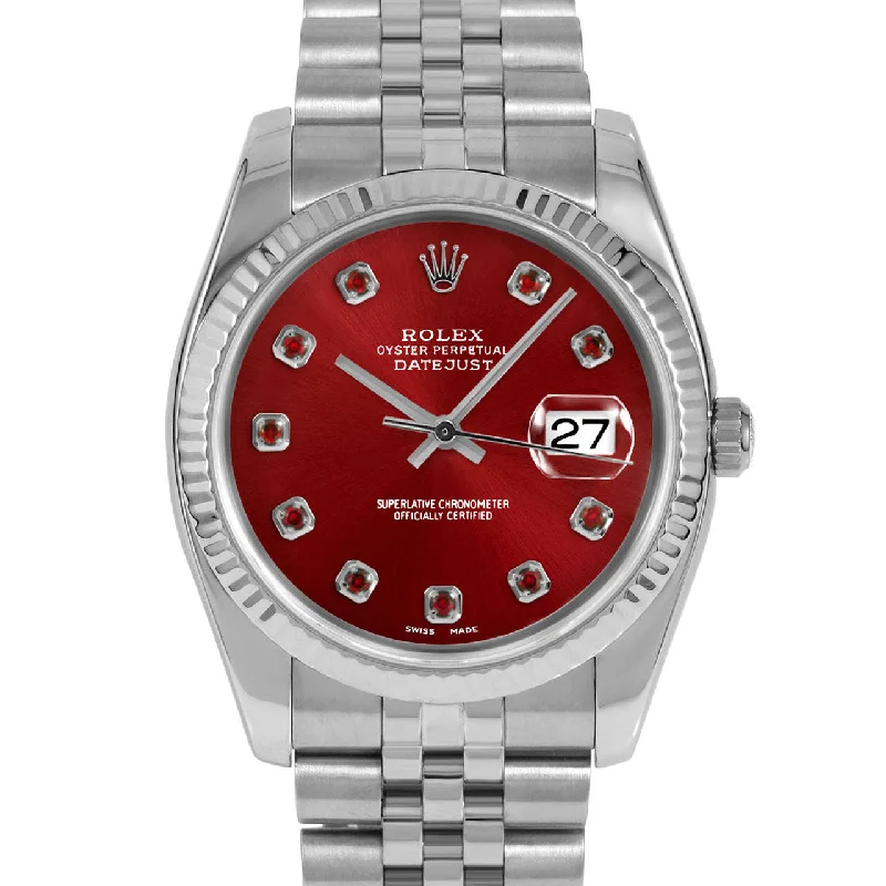 Rolex Datejust 36mm | 116234-RED-RBY-AM-FLT-JBL