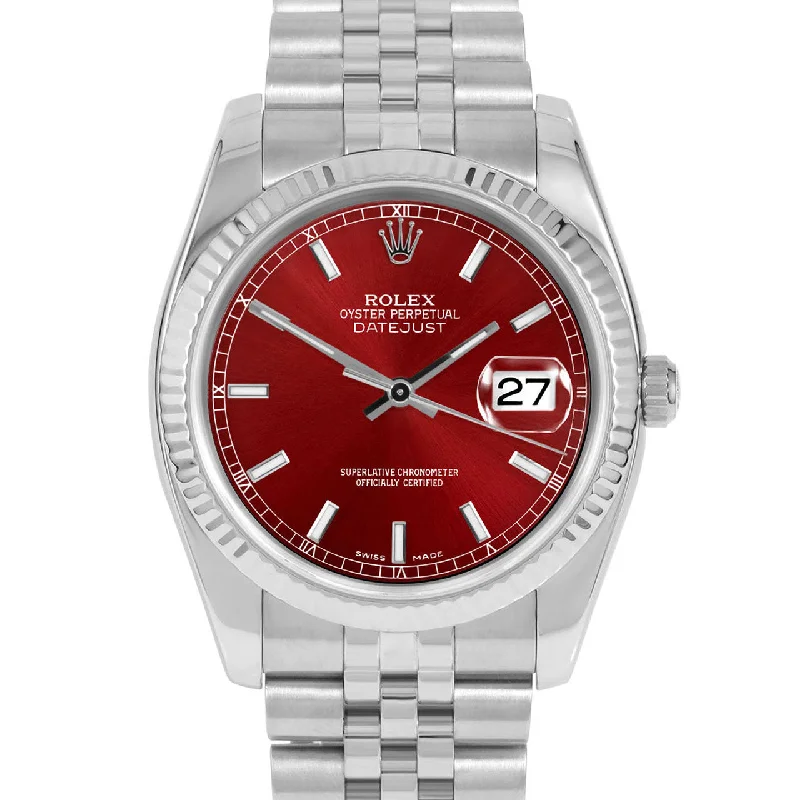 Rolex Datejust 36mm | 116234-RED-STK-FLT-JBL