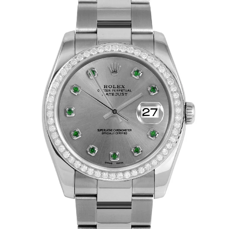 Rolex Datejust 36mm | 116234-SLT-EMD-AM-BDS-OYS