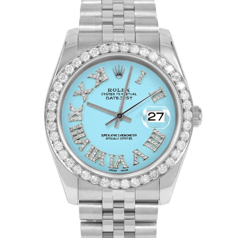 Rolex Datejust 36mm | 116234-TRQ-FDR-25CT-JBL