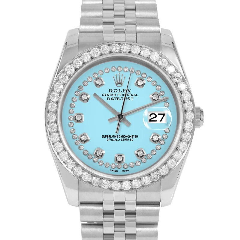 Rolex Datejust 36mm | 116234-TRQ-STRD-25CT-JBL