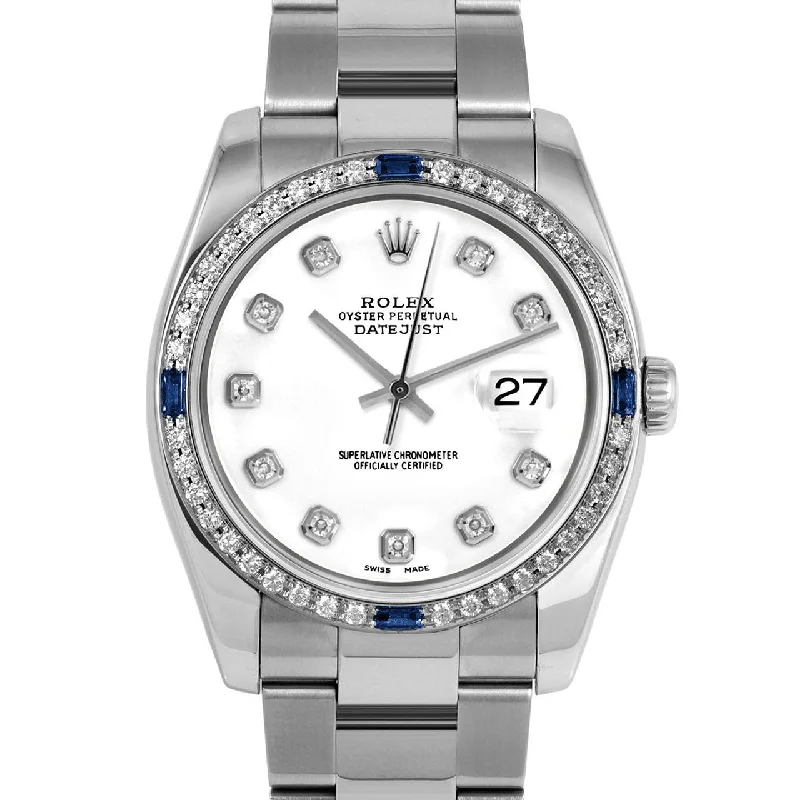 Rolex Datejust 36mm | 116234-WHT-DIA-AM-4SPH-OYS