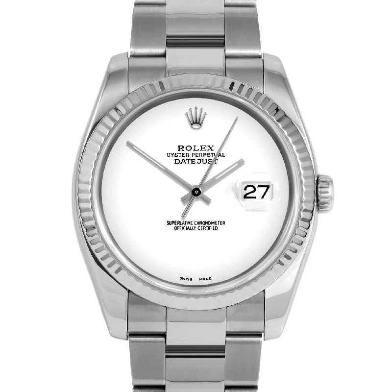 Rolex Datejust 36mm | 116234-WHT-NOHM-FLT-OYS