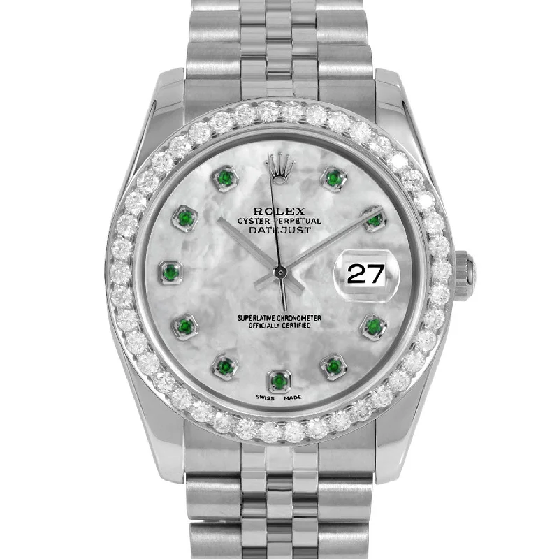 Rolex Datejust 36mm | 116234-WMOP-EMD-AM-25CT-JBL