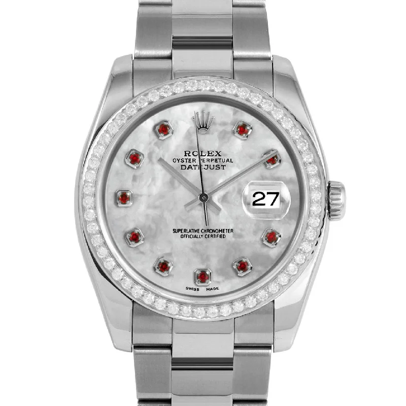 Rolex Datejust 36mm | 116234-WMOP-RBY-AM-BDS-OYS