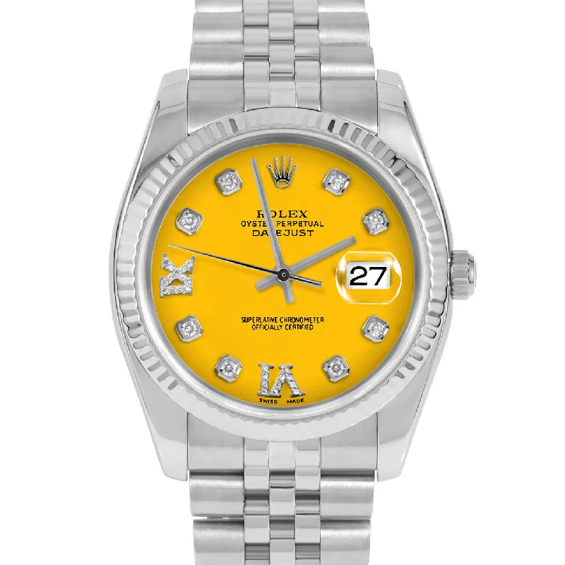 Rolex Datejust 36mm | 116234-YLW-8DR69-FLT-JBL