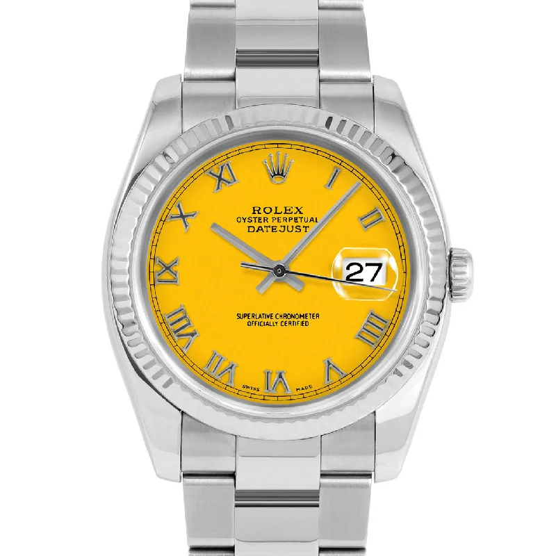 Rolex Datejust 36mm | 116234-YLW-ROM-FLT-OYS