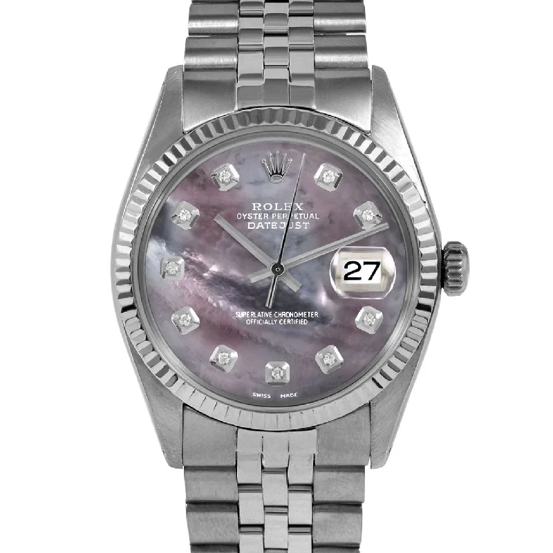 Rolex Datejust 36mm | 1601-SS-BMOP-DIA-AM-FLT-JBL