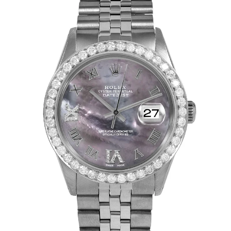 Rolex Datejust 36mm | 1601-SS-BMOP-RDR69-25CT-JBL