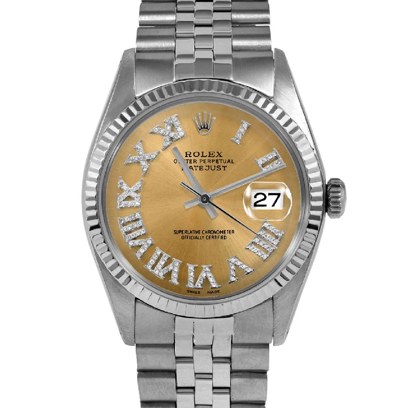 Rolex Datejust 36mm | 1601-SS-CHM-FDR-FLT-JBL