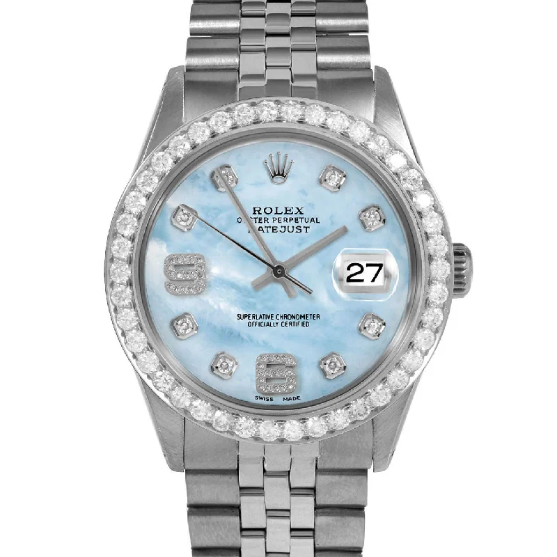 Rolex Datejust 36mm | 1601-SS-LBMOP-8DA69-25CT-JBL