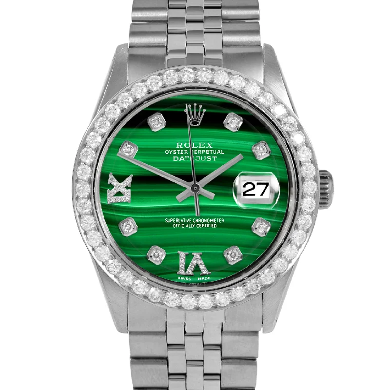 Rolex Datejust 36mm | 1601-SS-MLC-8DR69-25CT-JBL