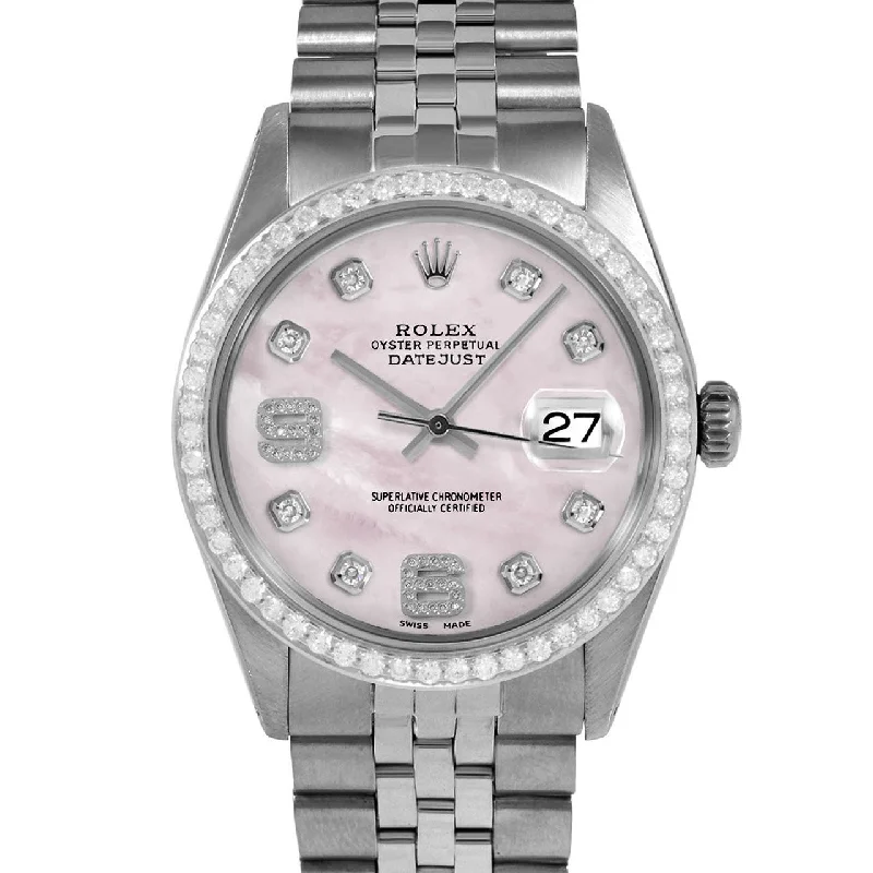 Rolex Datejust 36mm | 1601-SS-PMOP-8DA69-BDS-JBL