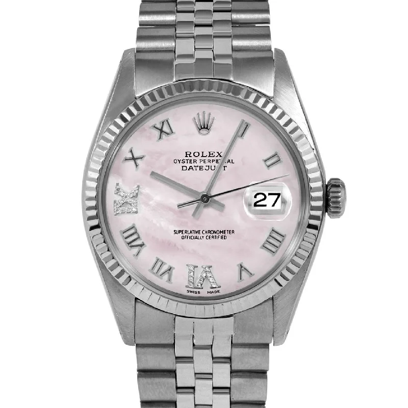 Rolex Datejust 36mm | 1601-SS-PMOP-RDR69-FLT-JBL