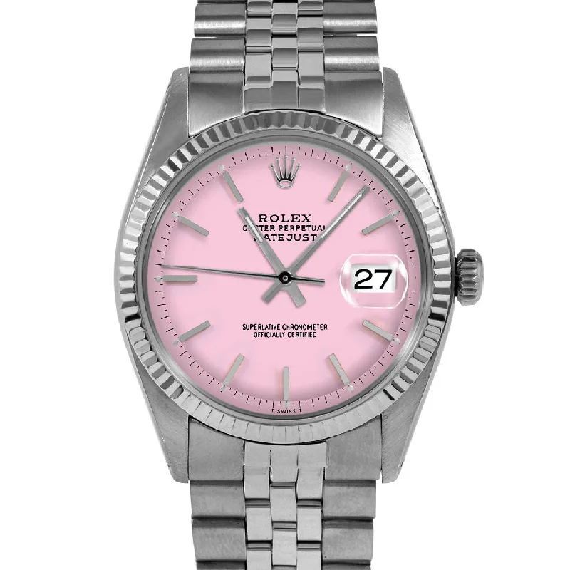 Rolex Datejust 36mm | 1601-SS-PNK-STK-FLT-JBL