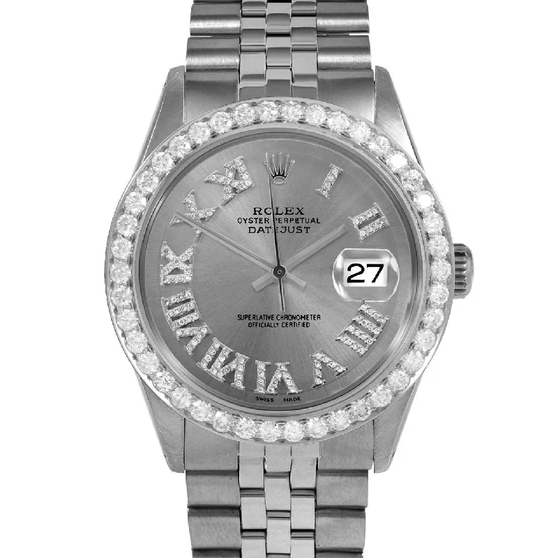 Rolex Datejust 36mm | 1601-SS-SLT-FDR-25CT-JBL