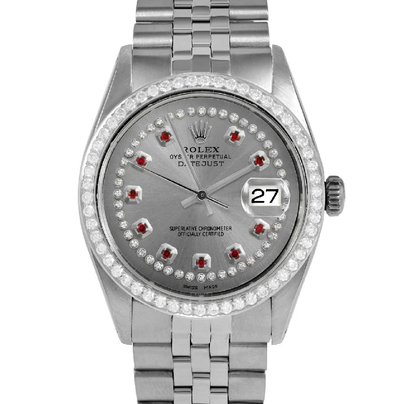 Rolex Datejust 36mm | 1601-SS-SLT-STRR-BDS-JBL