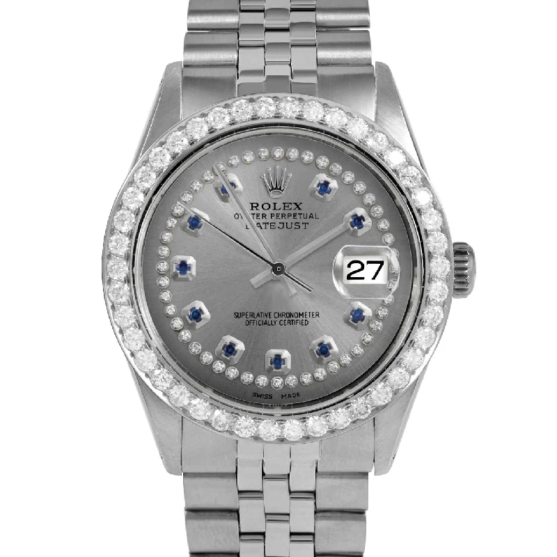 Rolex Datejust 36mm | 1601-SS-SLT-STRS-25CT-JBL