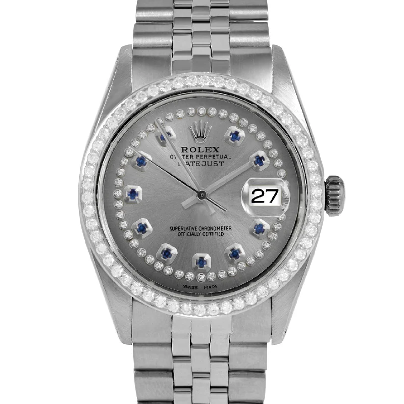 Rolex Datejust 36mm | 1601-SS-SLT-STRS-BDS-JBL