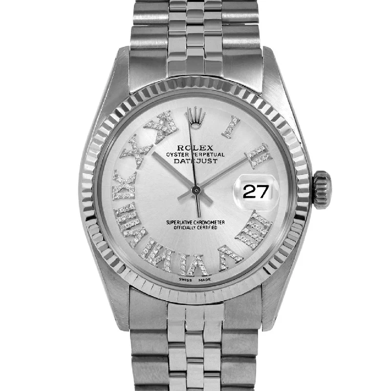 Rolex Datejust 36mm | 1601-SS-SLV-FDR-FLT-JBL