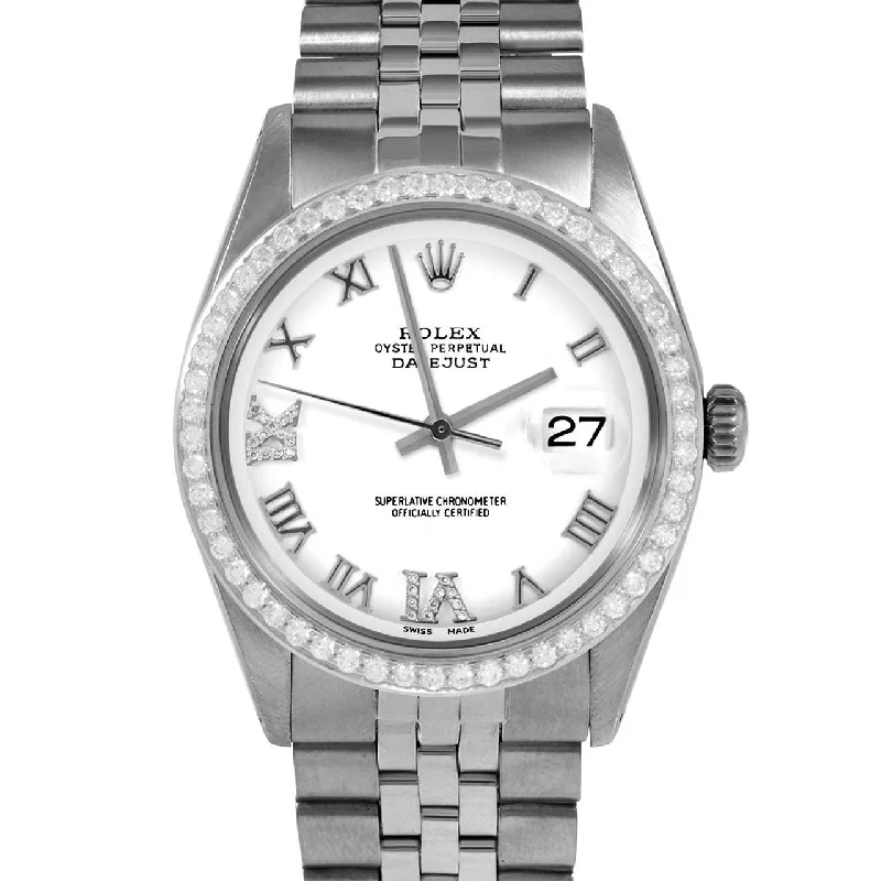 Rolex Datejust 36mm | 1601-SS-WHT-RDR69-BDS-JBL