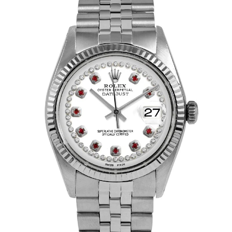 Rolex Datejust 36mm | 1601-SS-WHT-STRR-FLT-JBL