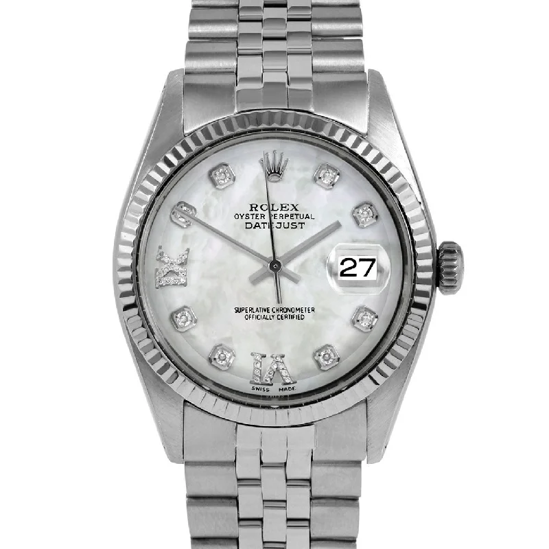 Rolex Datejust 36mm | 1601-SS-WMOP-8DR69-FLT-JBL