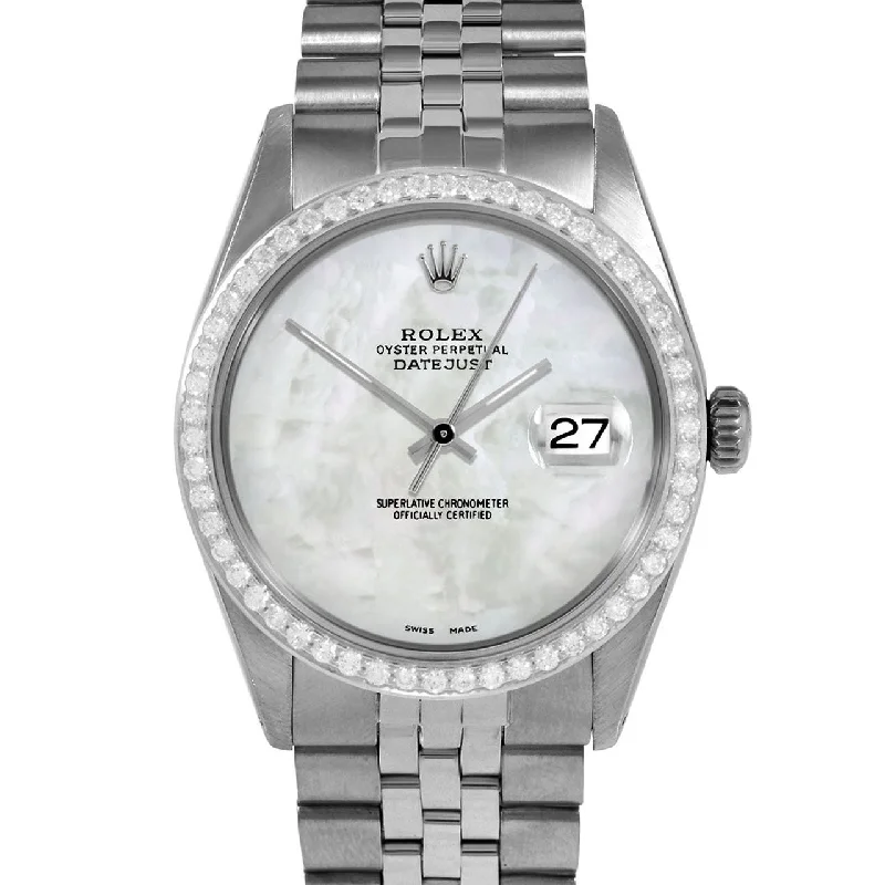 Rolex Datejust 36mm | 1601-SS-WMOP-NOHM-BDS-JBL