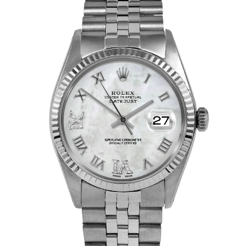 Rolex Datejust 36mm | 1601-SS-WMOP-RDR69-FLT-JBL