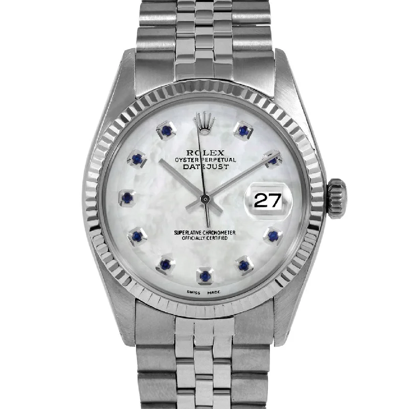 Rolex Datejust 36mm | 1601-SS-WMOP-SPH-AM-FLT-JBL