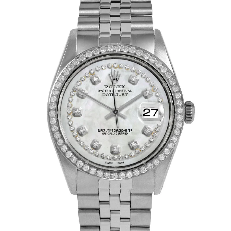 Rolex Datejust 36mm | 1601-SS-WMOP-STRD-BDS-JBL