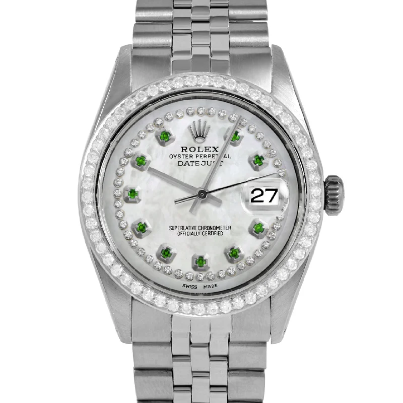 Rolex Datejust 36mm | 1601-SS-WMOP-STRE-BDS-JBL