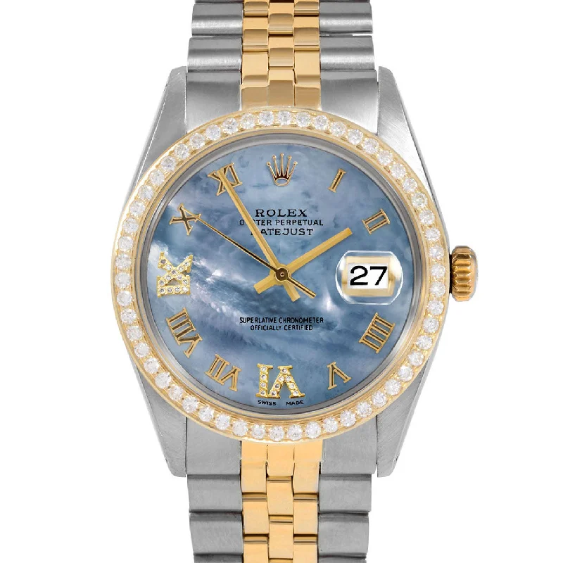 Rolex Datejust 36mm | 1601-TT-BLMOP-RDR69-BDS-JBL