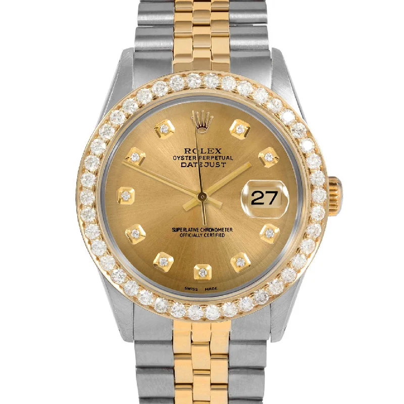 Rolex Datejust 36mm | 1601-TT-CHM-DIA-AM-25CT-JBL