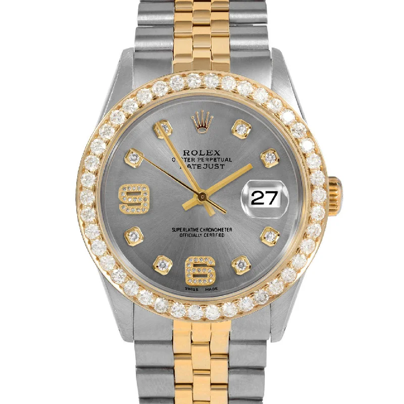 Rolex Datejust 36mm | 1601-TT-SLT-8DA69-25CT-JBL