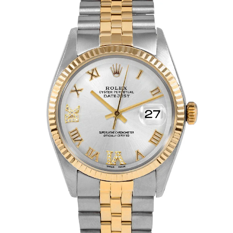 Rolex Datejust 36mm | 1601-TT-SLV-RDR69-FLT-JBL