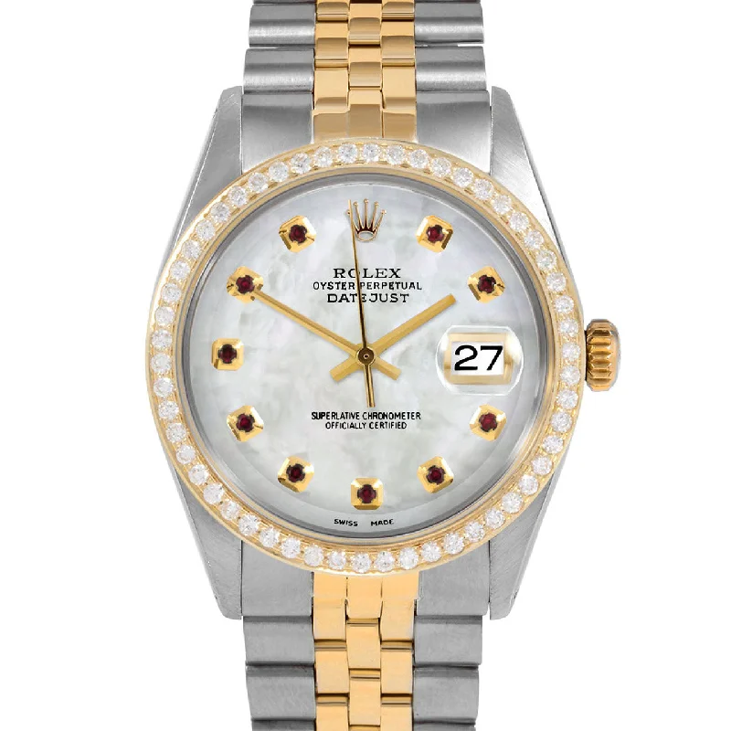 Rolex Datejust 36mm | 1601-TT-WMOP-RBY-AM-BDS-JBL