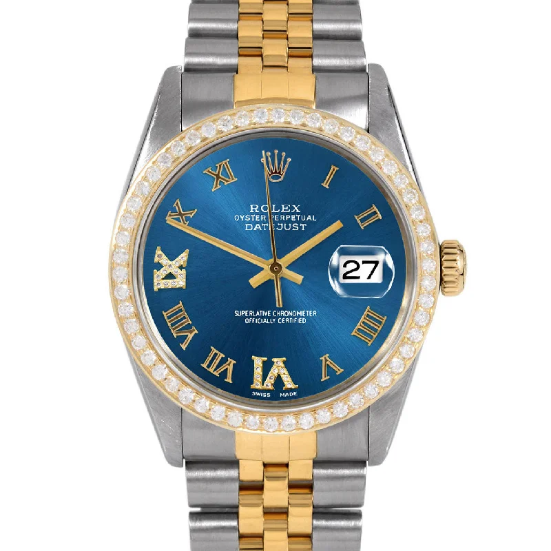 Rolex Datejust 36mm | 16013-BLU-RDR69-BDS-JBL